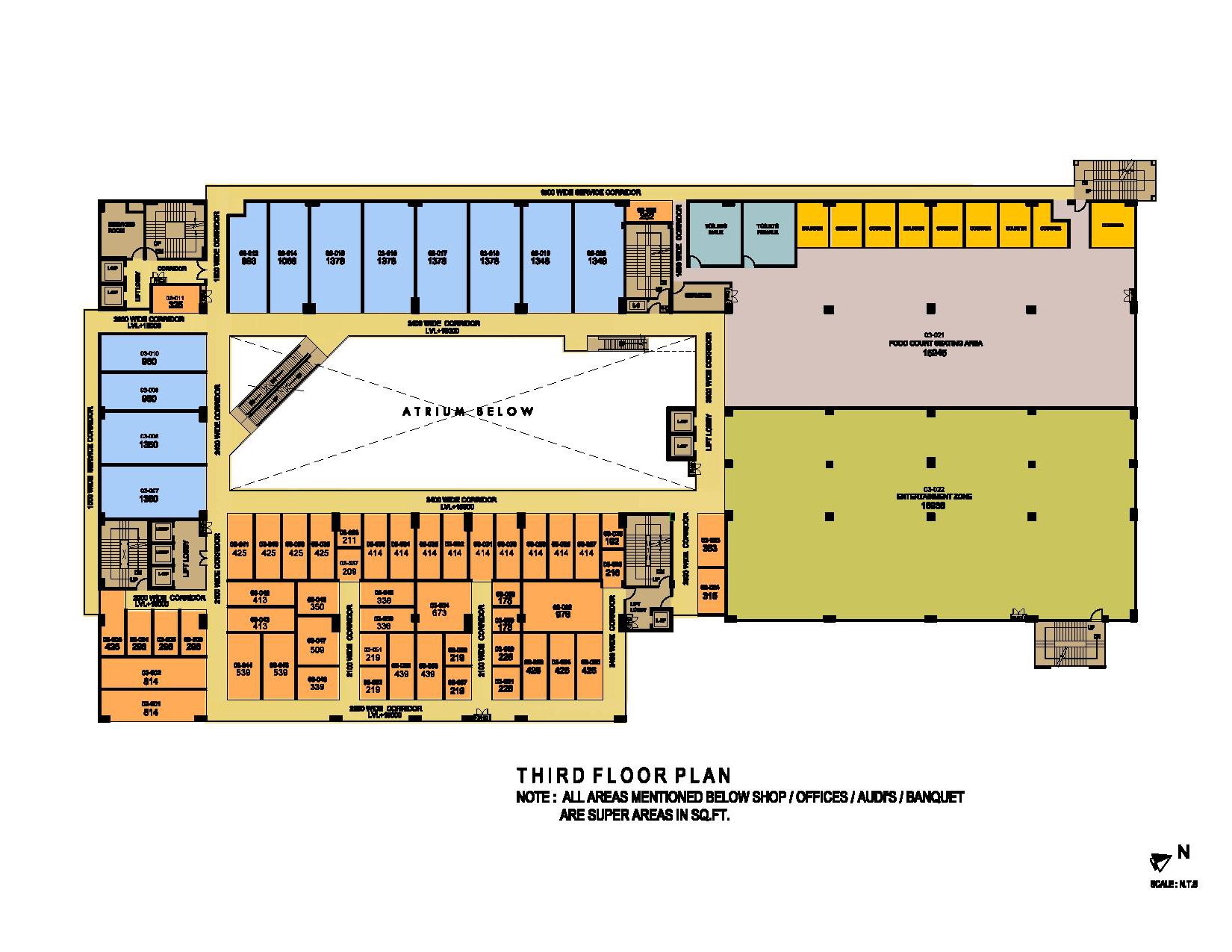 Ithum Galleria Floor Plan Greater Noida, Ithum Galleria